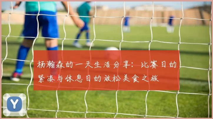 杨瀚森的一天生活分享：比赛日的紧凑与休息日的放松美食之旅